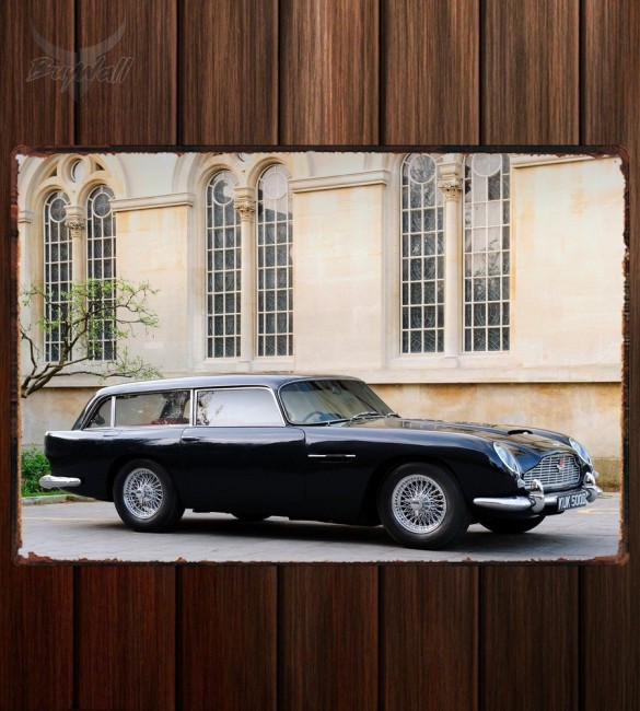 Металлическая табличка Aston Martin DB5 Vantage Shooting Brake by Harold Radford